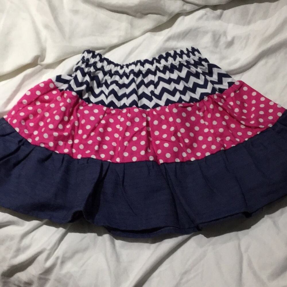 A little annafaith mismatched skirt 💯Cotton nwot